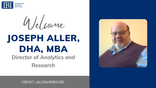 Integrated Benefits Institute Names Joseph Aller as Director of Analytics and Research